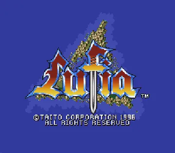 Lufia (Europe) screen shot title